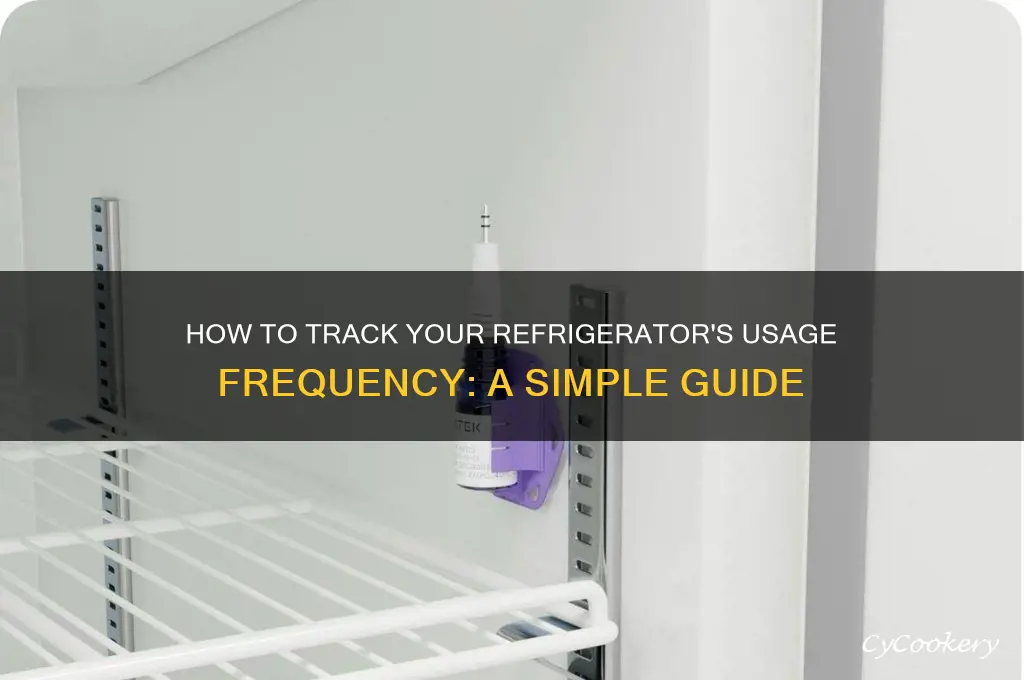 can i tell how many times my refrigerator