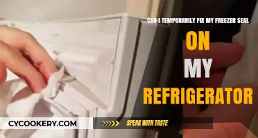 Quick DIY Fix: Temporarily Repairing Your Refrigerator Freezer Seal
