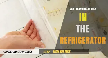 Safely Thawing Breast Milk: A Guide to Refrigerator Thawing