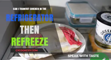 Thawing Chicken in the Fridge: Can You Refreeze Safely?