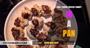 How to Cook Frozen Turkey in a Pan