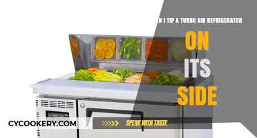 Can You Safely Tip a Turbo Air Refrigerator on Its Side?