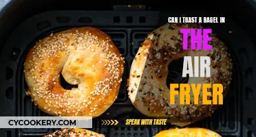 Toasting Bagels: Air Fryer Magic