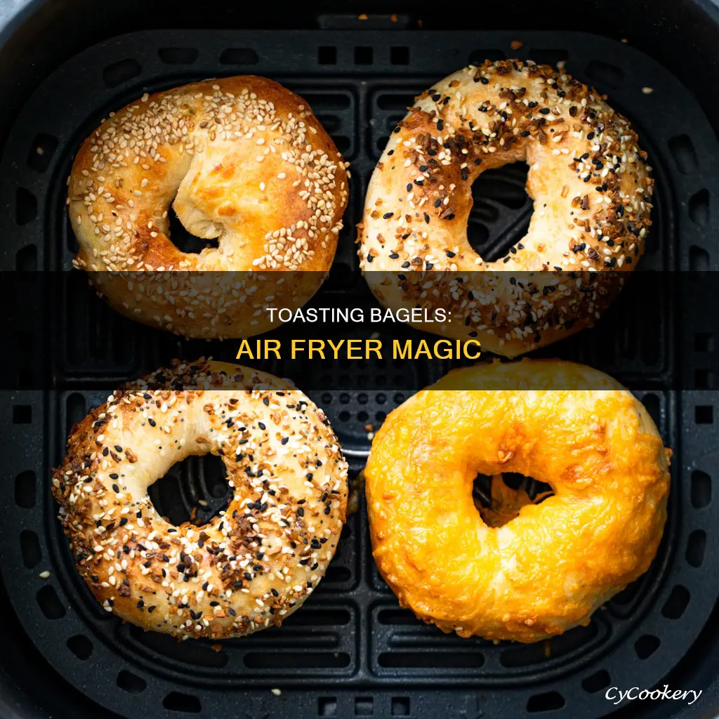 can i toast a bagel in the air fryer