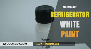 Touching Up Refrigerator White Paint: Tips and Best Practices