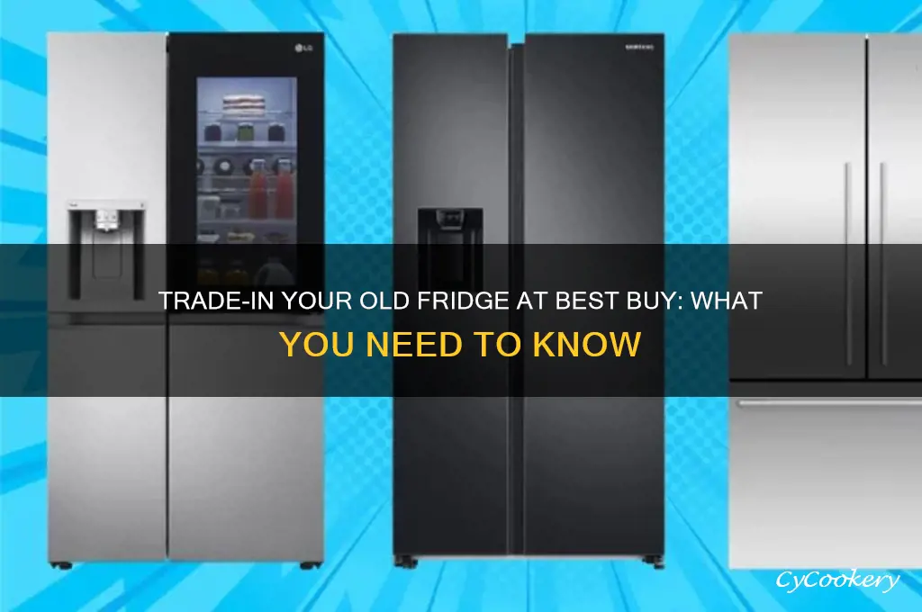 can i trade in old refrigerator to best buy