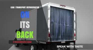 Transporting a Refrigerator on Its Back: Safe or Risky?