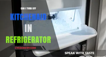 How to Turn Off the KitchenAid Refrigerator: A Quick Guide