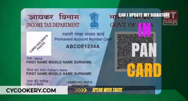 How to Update Your PAN Card Signature