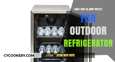 Using a 15 Amp Outlet for Your Outdoor Refrigerator: Is It Safe?
