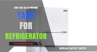 Using a 20-Lb Propane Tank for Your Refrigerator: Is It Safe?