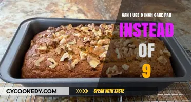 Using an 8-inch cake pan: What you need to know
