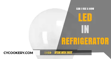 Using a 60W LED in Your Refrigerator: Safe or Risky?