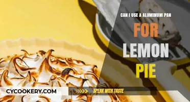 Aluminum Pans for Lemon Pie: Safe or Not?
