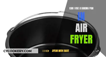 Air Fryer Baking: Can You Use a Pan?