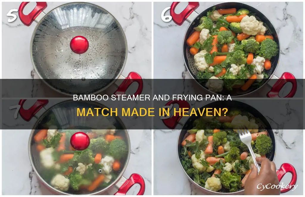 can I use a bamboo steamer with a frying pan