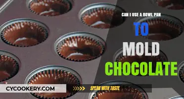 Using Bowl Pans for Chocolate Molding