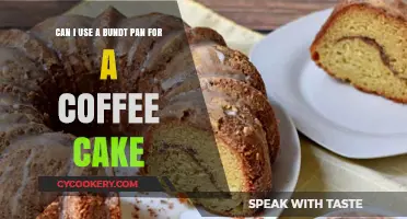 Bundt Pan Coffee Cake: A Perfect Match?