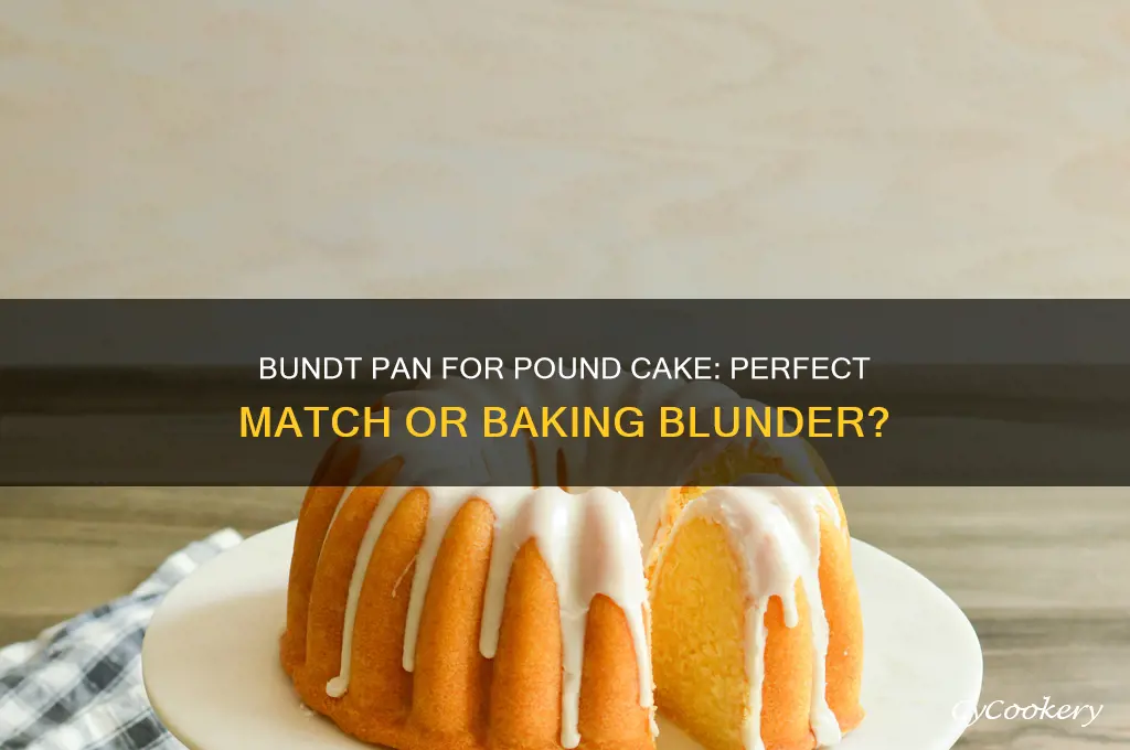 can I use a bundt pan for a pound cake