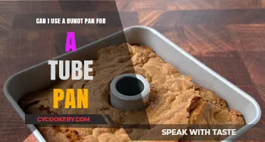 Bundt vs. Tube Pan: Can You Substitute One for the Other?