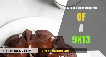 Bundt Pan Swap: Can You Use It Instead of a 9x13?
