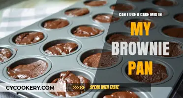 Using Cake Mix in Brownie Pan: Tips and Tricks for Success
