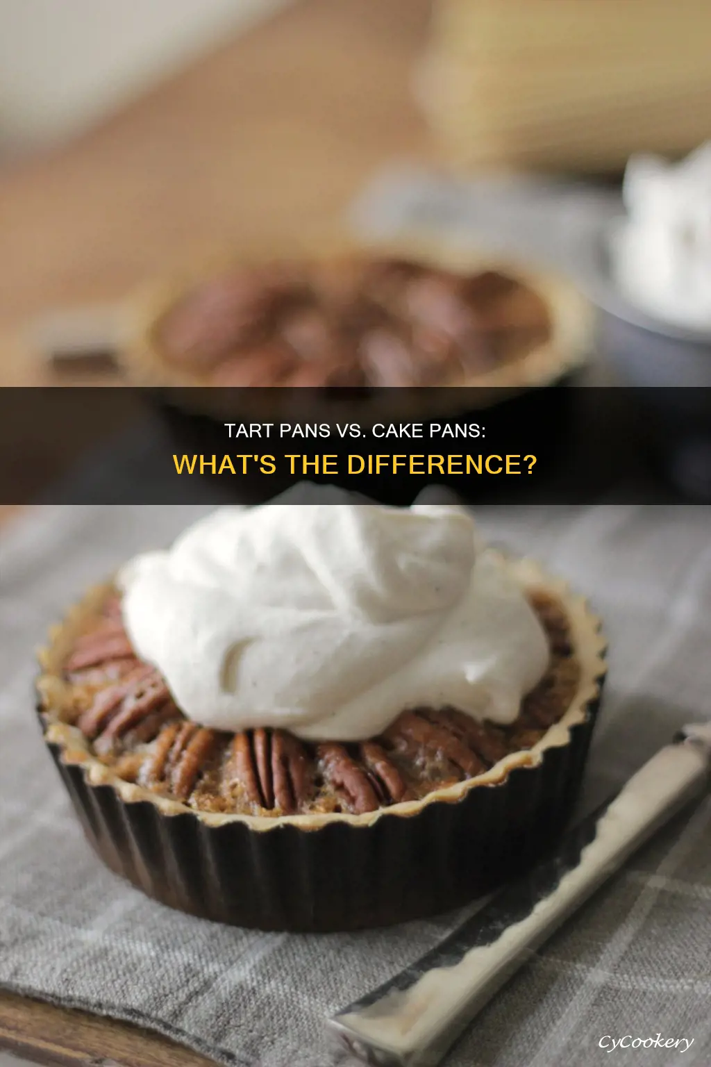 can I use a cake pan for a tart