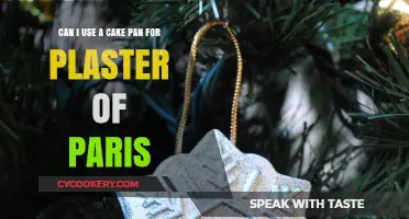 Plaster of Paris: Cake Pans for Creative Crafts
