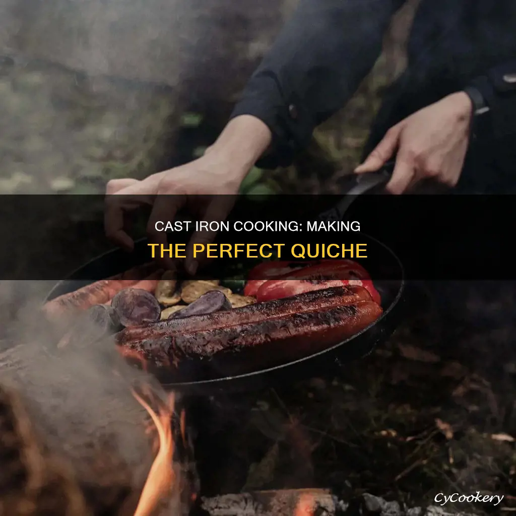 can I use a cast iron pan for qhuche