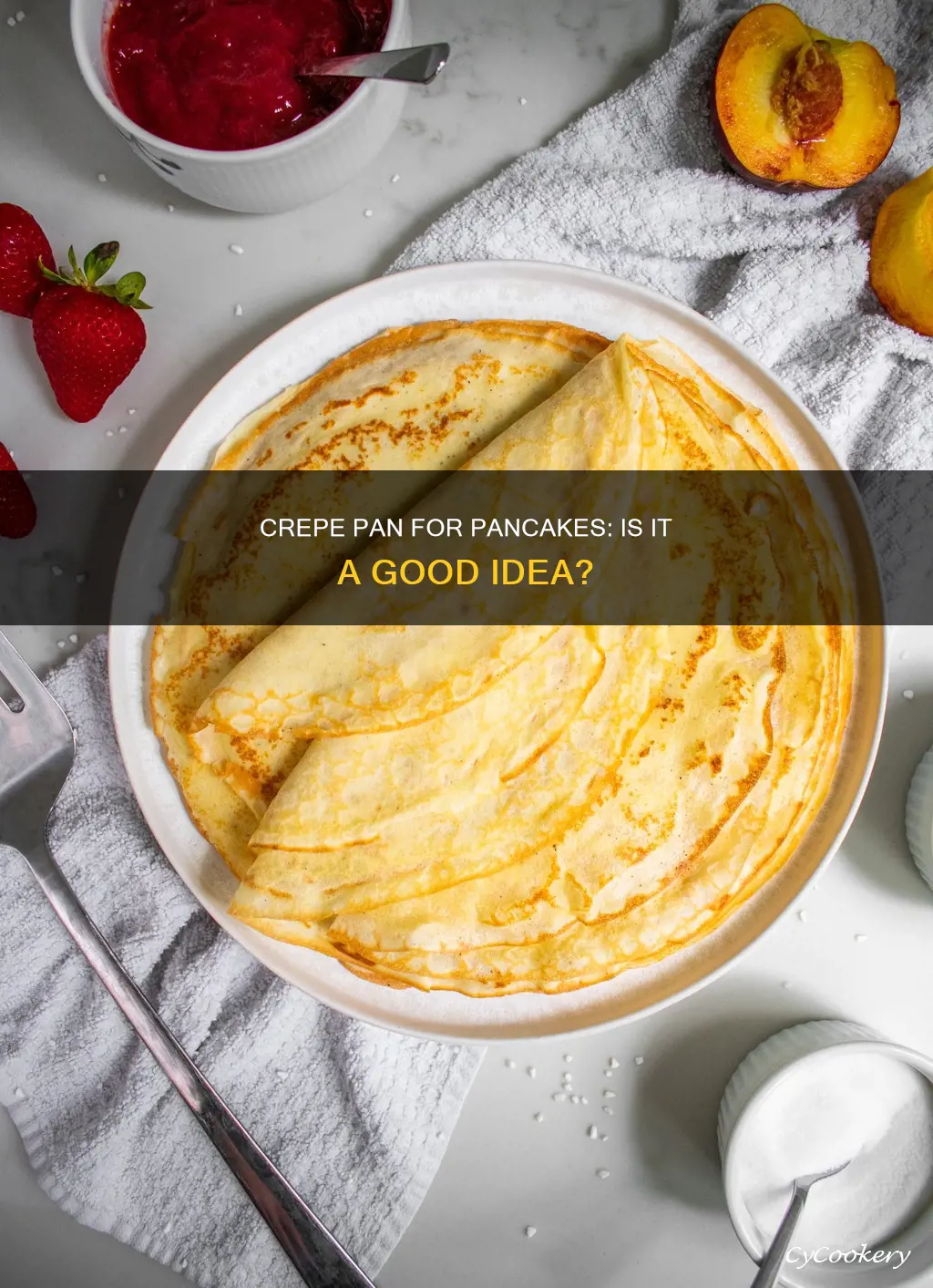 can I use a crepe pan for pancakes