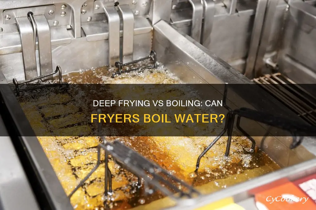 can i use a deep fryer to boil water