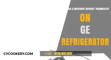 GE Fridge Defrost Thermostat: Can You Use a Different Model?