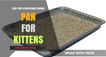 Baking Pan for Kittens: Disposable Option?
