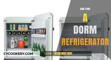 Can You Use a Dorm Refrigerator? A Practical Guide