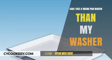 Washer Drain Pan: Is Bigger Always Better?