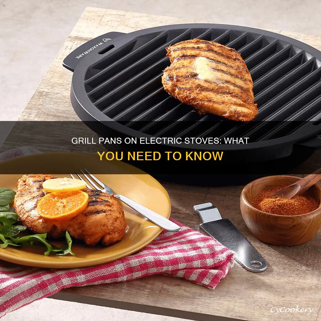 can I use a grill pan on an electric stove