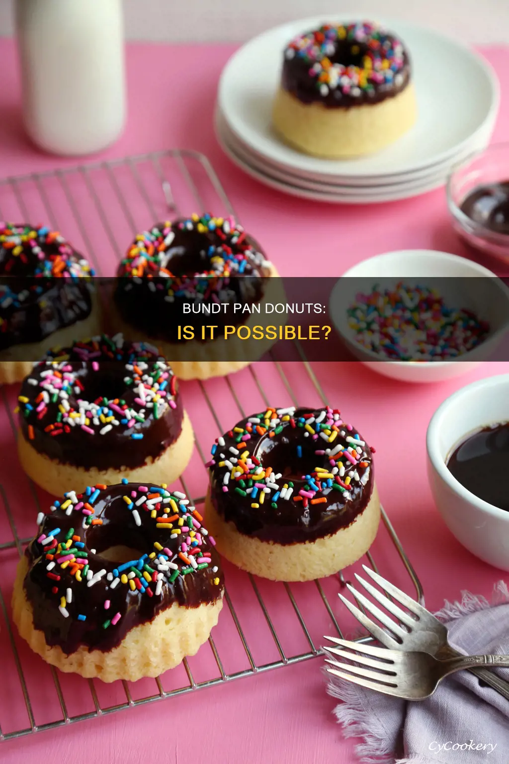 can I use a mini bundt pan to make donuts