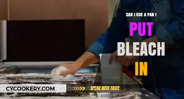 How Safe Is It To Use Pans After Bleach Exposure?