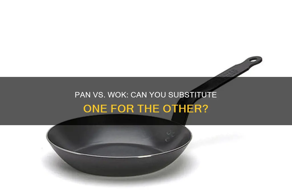 can I use a pan instead of a wok