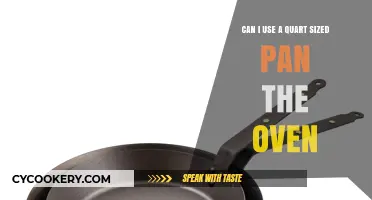 Using a Quart-Sized Pan in the Oven: Is it Safe?