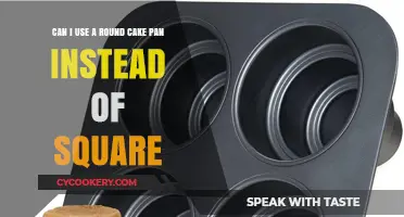 How to Swap Square Cake Pans for Round Ones