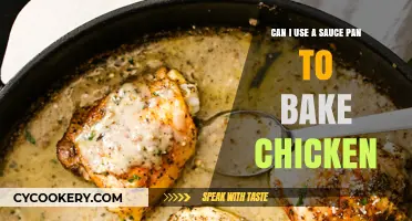 Sauce Pan Chicken: Baking Possibilities