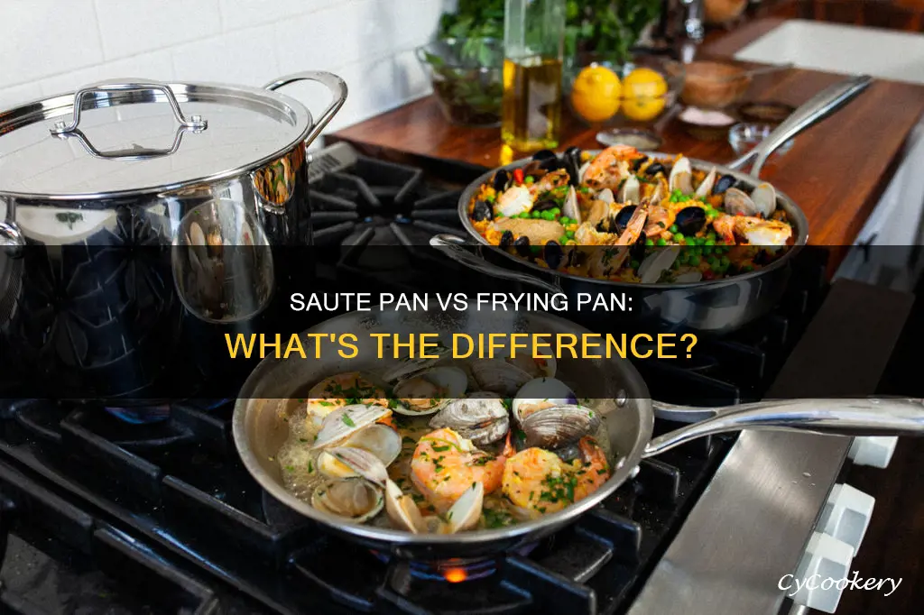 can I use a saute pan as a frying pan