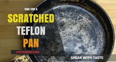 Teflon Pan Scratches: When to Toss It?
