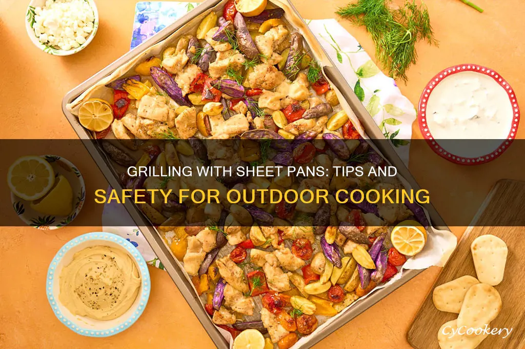 can I use a sheet pan on the grill