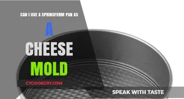 Springform Pan as a Cheese Mold: Is It Possible?