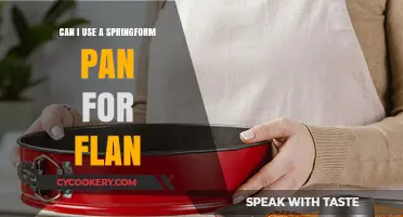 Springform Pan for Flan: Perfect Match or Baking Mishap?