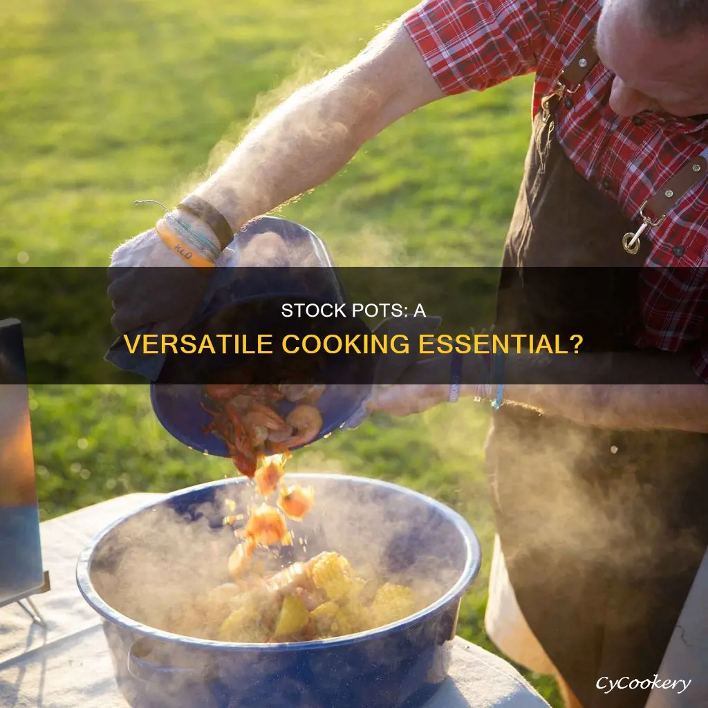 can I use a stock pot for cooking