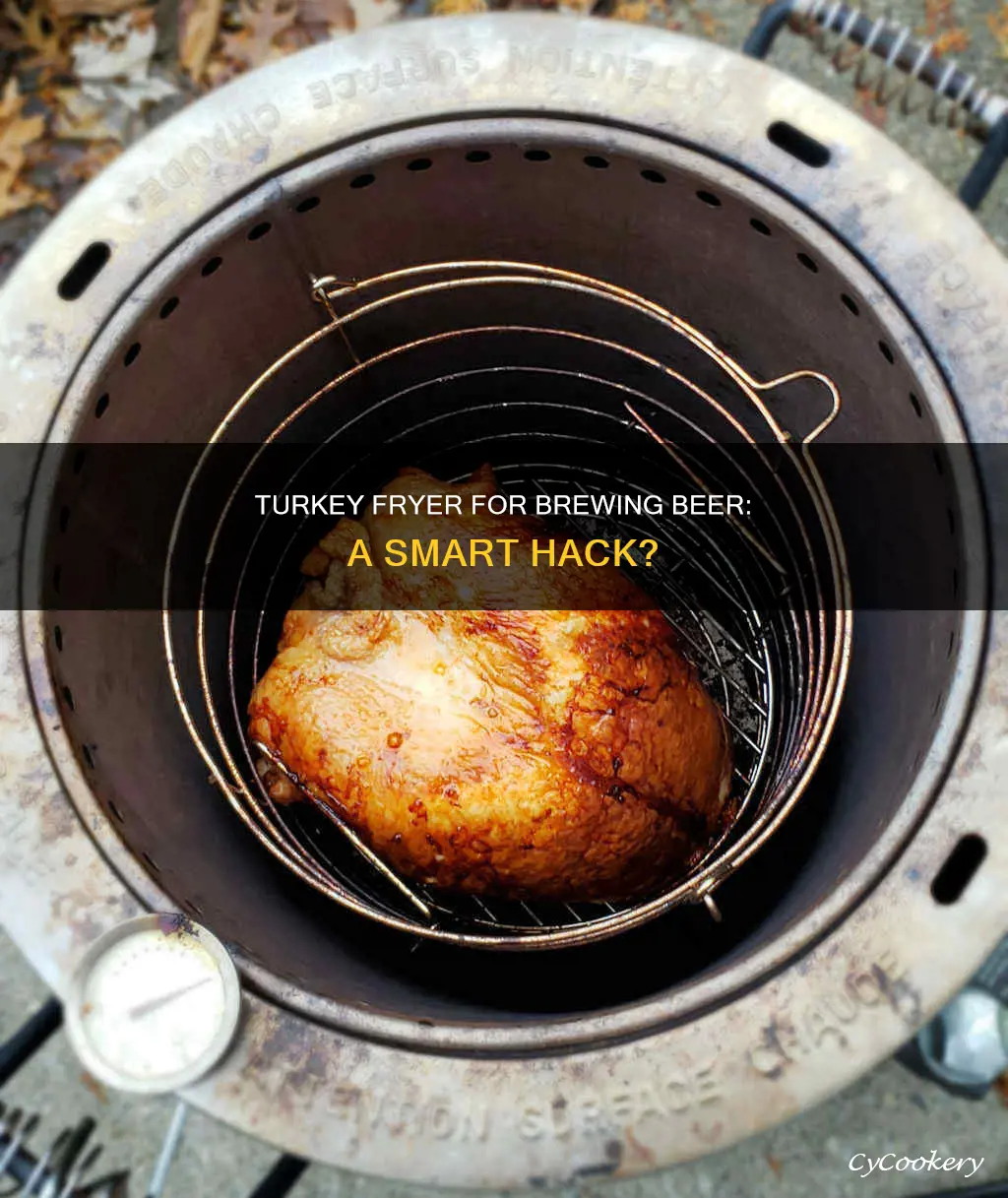 can i use a turkey fryer to brew beer