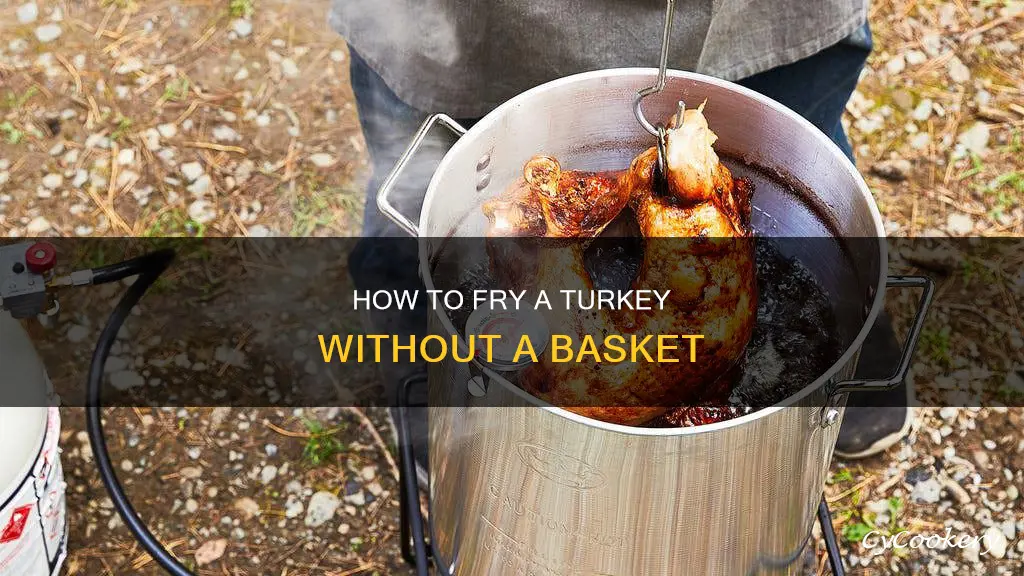 can i use a turkey fryer without basket